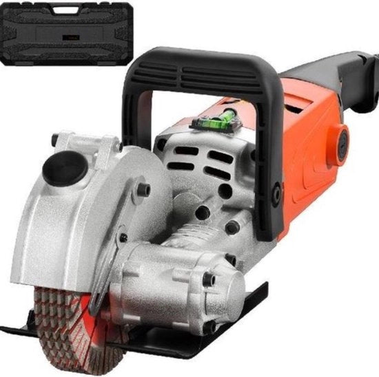 Freesa muur elettrico - 3000W - con 5 lame - Trasformatore a incastro - Arancione