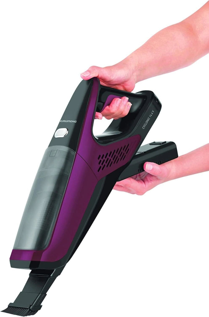 Grundig VCH 9930 aspirapolvere senza filo Bacca, Nero Senza sacchetto