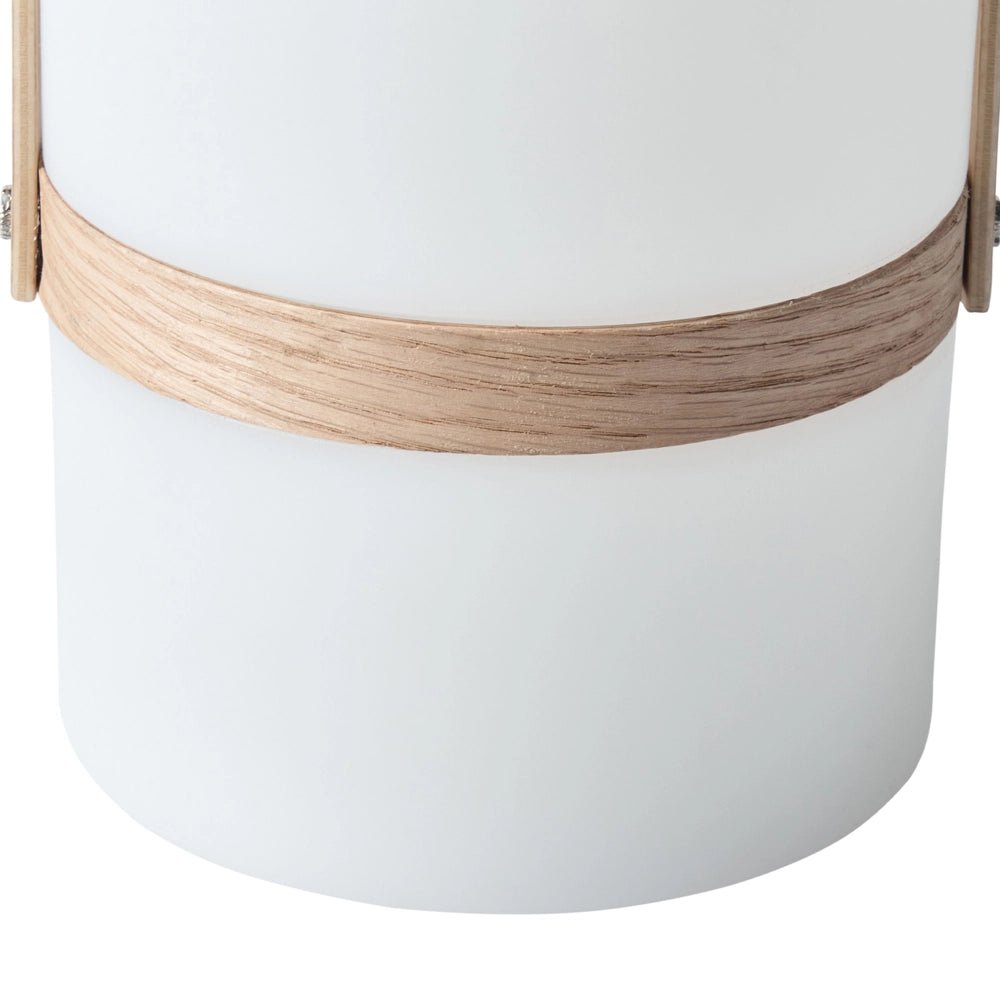 Lampada da tavolo a LED per esterni Materiale sintetico bianco Impermeabile con telecomando soluzioni per esterno giardino