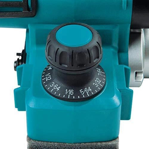 Makita DKP181Z Pialla a Batteria 18V 82 mm Profondita' di Piallatura Max 3 mm Tipo Motore Senza Spazzola colore Turchese