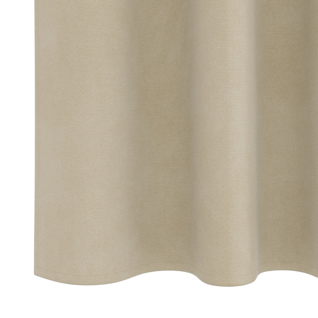Tende oscuranti  con nastro superiore 2 pz in velluto crema