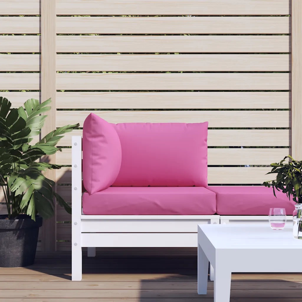 Cuscini per Pallet 3 pz | Cuscini per sedie Rosa in Tessuto Oxford