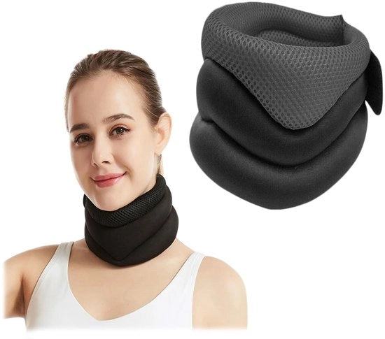 Collare adattabile - supporto - cinturino morbido - choker rimovibile - leggero - materiale traspirante