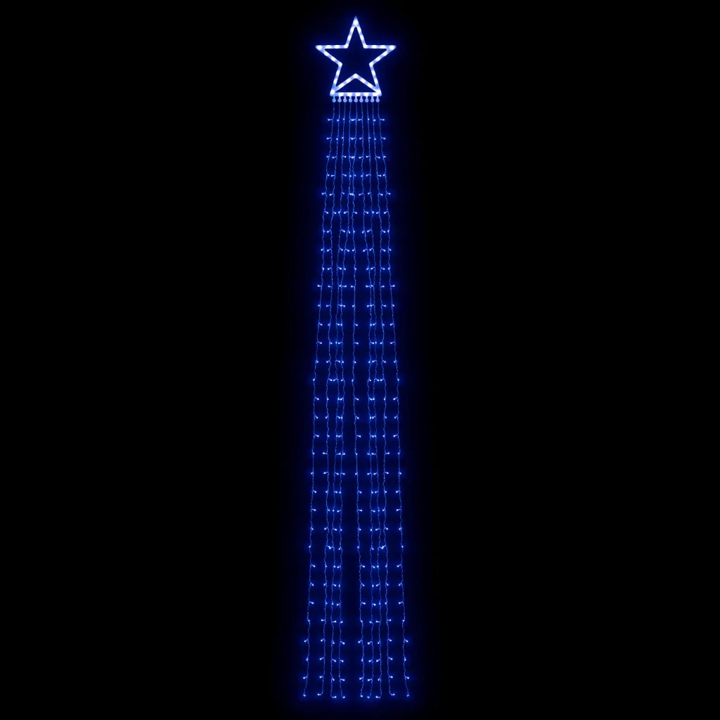 Illuminazione per Albero di Natale 320 LED Blu 375 cm CFW9474265
