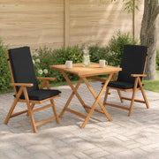 Cuscini Bhair Alto Schienale in 2 Pezzi GEMERT 2 pcs Nero 945882