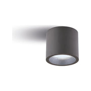 Plafoniera Per Esterno In Alluminio Grigio Led 40 W 3800 Lm 3000K