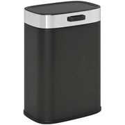 Cestino per rifiuti ¨C Minimal ¨C Acciaio inossidabile, 21.5x19.5x30 cm, Nero