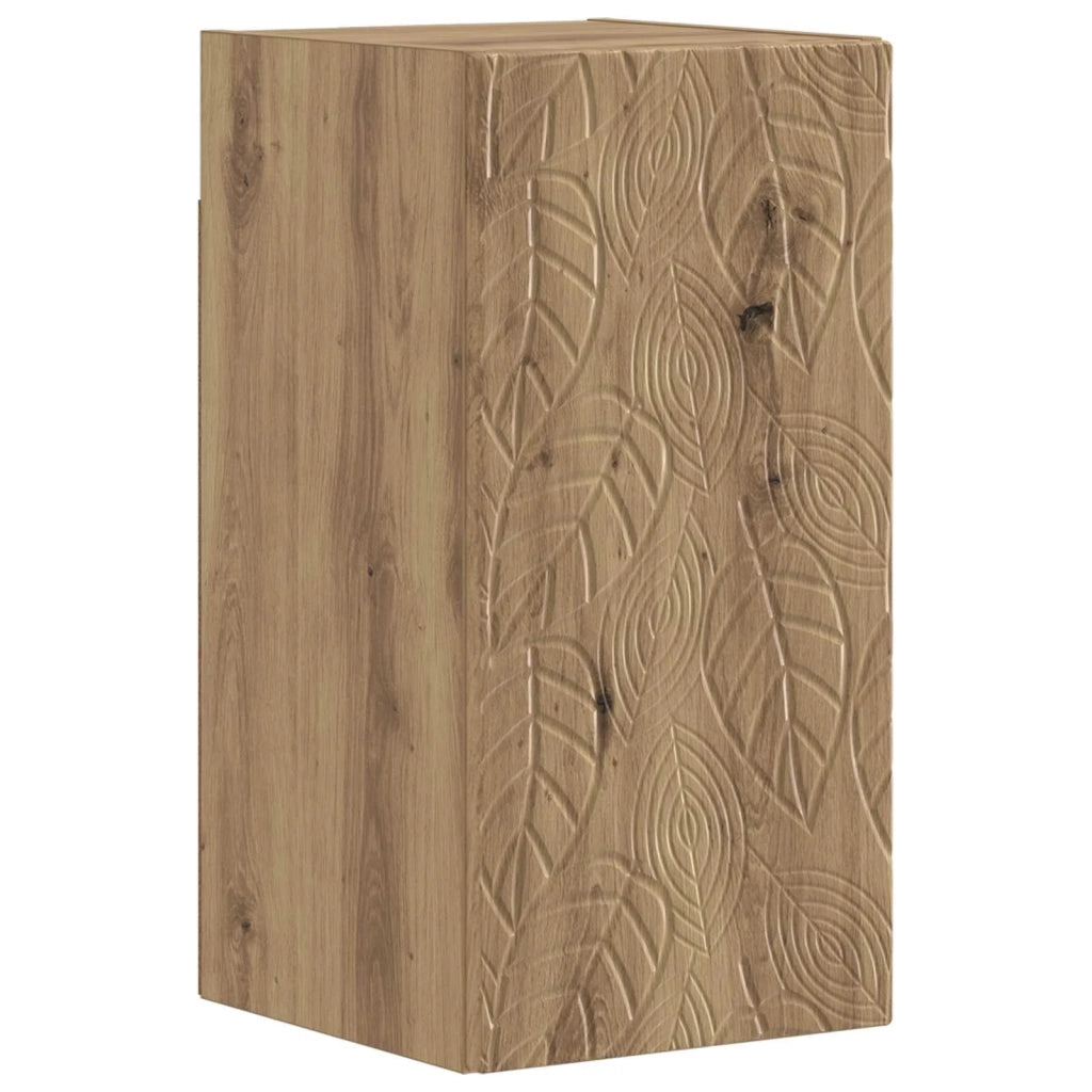Armadio da bagno a muro DELFT Rovere Artigianale 897034