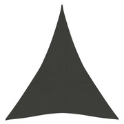 Vela ombreggiante/ombrellone 160 g/m² 3 x 4 x 4 m HDPE antracite 02_0008924