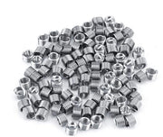 Inserti a viti in acciaio inossidabile SS304 - 100 pezzi - M4 0,7 1D/1,5D/2D/2,5D/3D - Filo a spirale - Helicale - Leggero - Inserti a filo