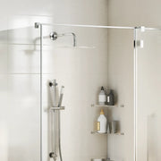 vidaXL Testa Doccia a Pioggia Acciaio Inox 304 30x20 cm Rettangolare