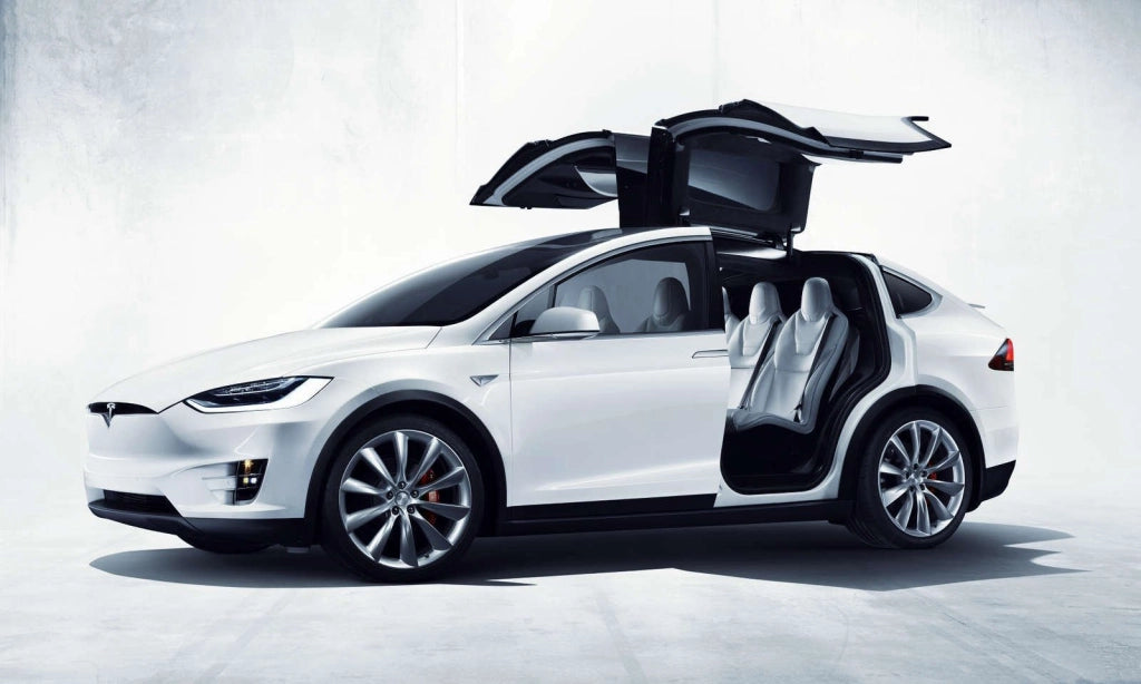 Tappeti in gomma per Tesla Model X dal 2015- 5 posti