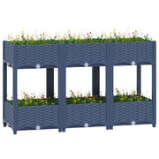 Fioriera Rialzata 120x40x71 cm in Polipropilene cod mxl 66732