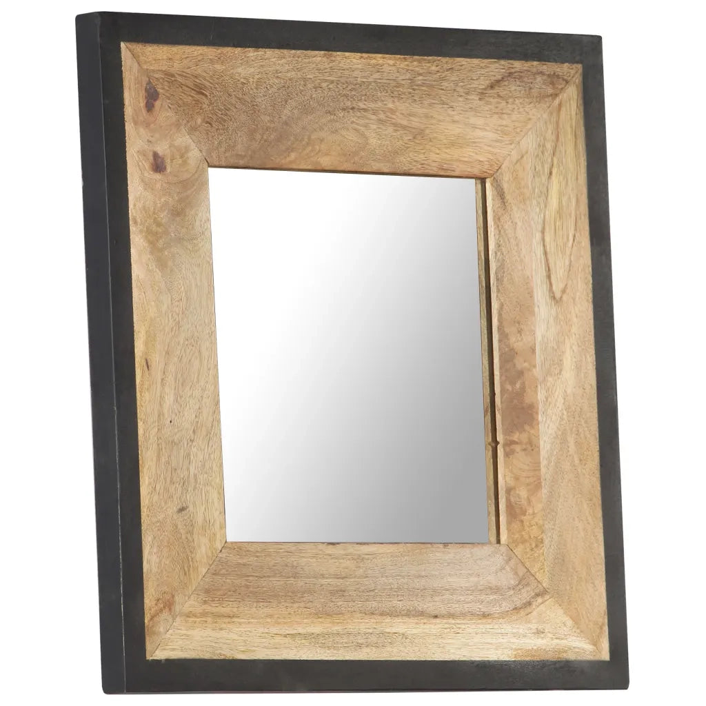 Specchio 50x50 cm in Legno Massello di Mango 321629