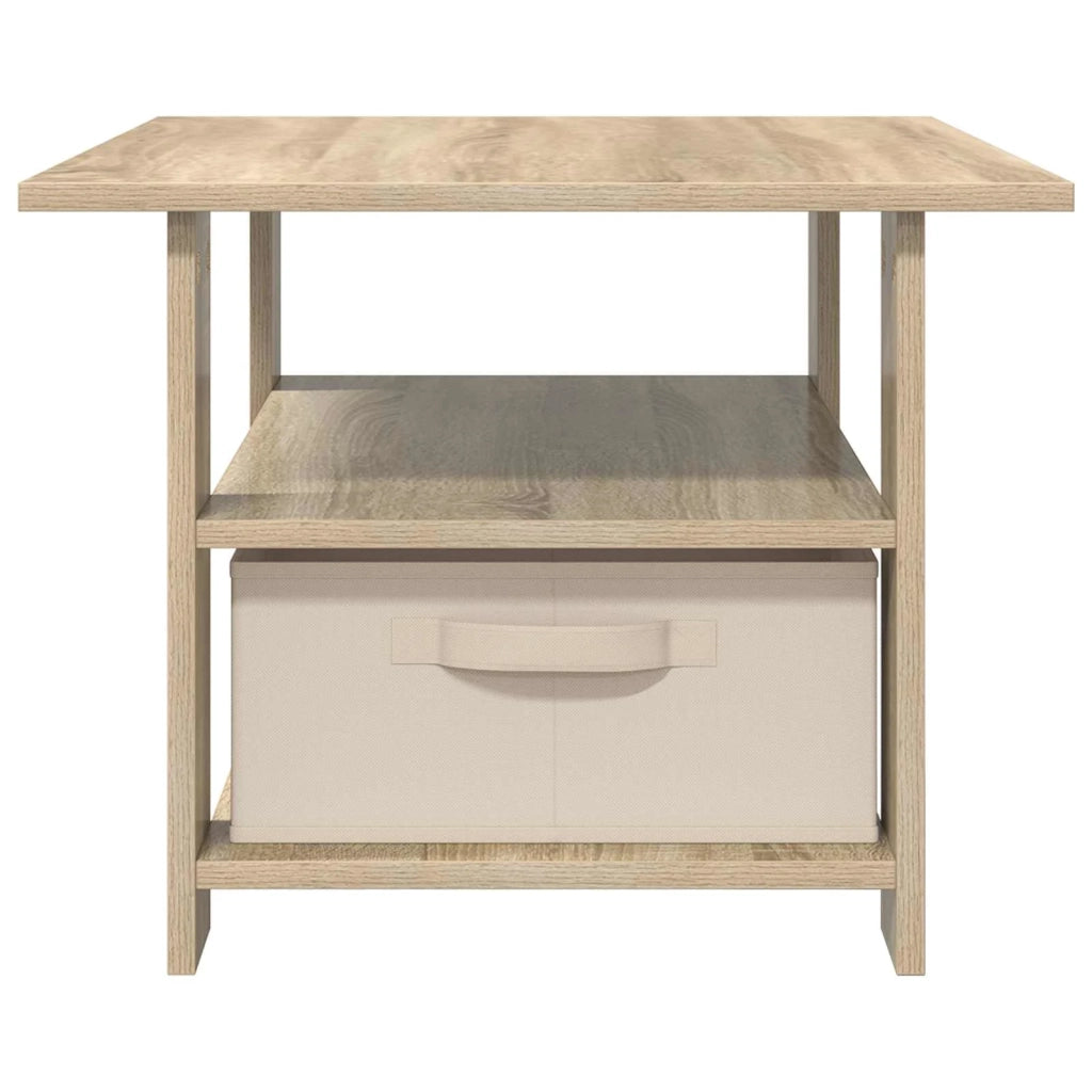 Tavolino da salotto con cassetto Rovere Sonoma 77 x 55 x 42 cm