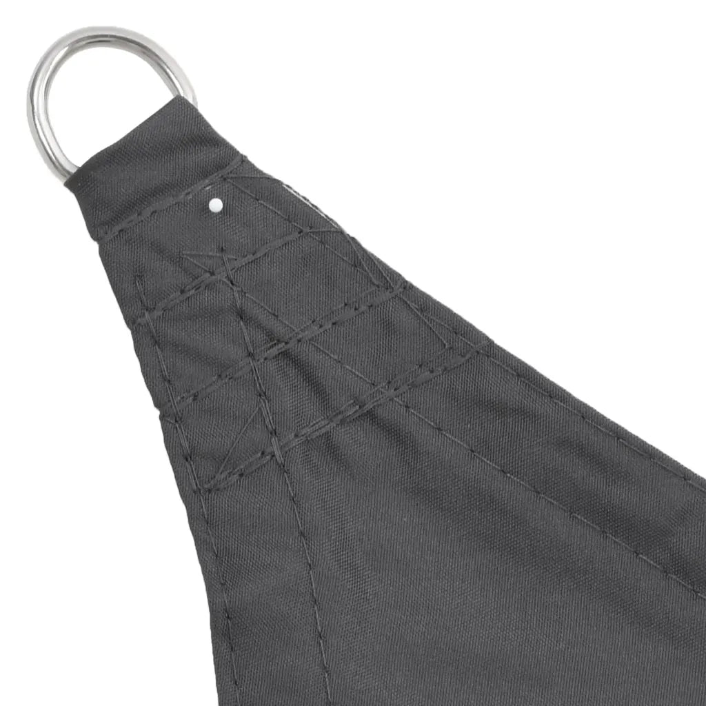 Parasole a Vela Oxford Triangolare 5x5x5 m Antracite