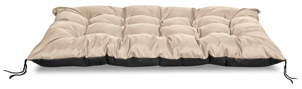 Cuscino da giardino AIO FACTORY 120x80 cm impermeabile beige per panca in pallet