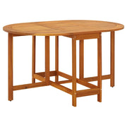 Tavolo da Giardino 130x90x72 cm in Legno Massello di Acacia cod mxl 34085