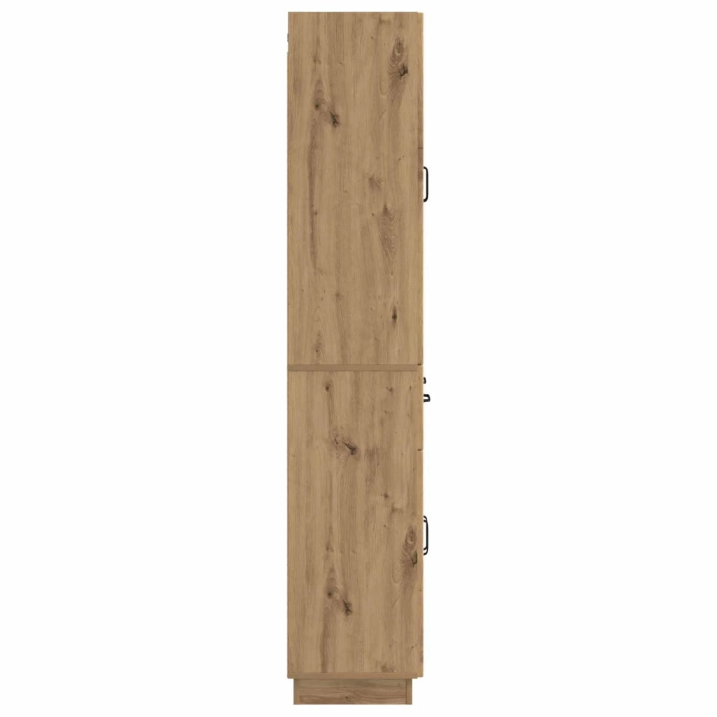 Set di armadi 2 pcs Rovere Artigianale Legno ingegnerizzato 3416834