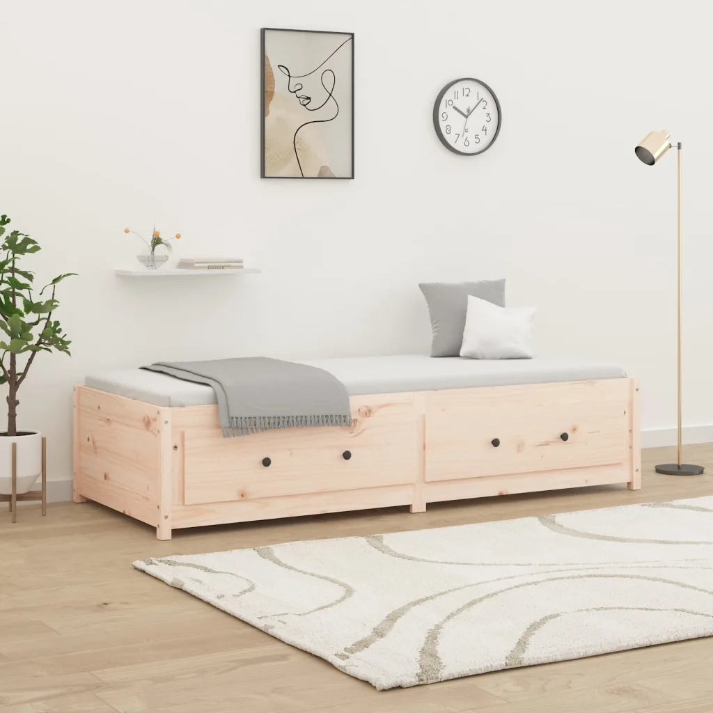Dormeuse senza Materasso 80x200 cm in Legno Massello di Pino 821584