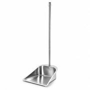 Spazzola per pulizia in acciaio inossidabile - Spazzola ergonomico per pulizia con design a stomp per angoli stretti - Robusta e duratura - per cucina e uso domestico - Spazzola per residui di cibo