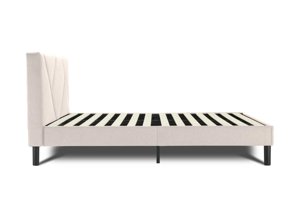 Hypnos, Letto Matrimoniale Dimensione Materasso 160x200 cm, Beige
