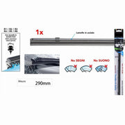 Trade Shop - Ricambio Gommino Per Spazzola Tergicristallo Nero 29 Cm Maxtech Ter-rel001 -