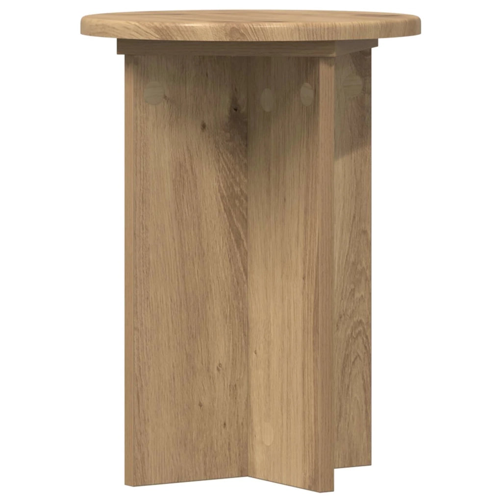 Supporto per piante 2 pcs Rovere Artigianale Ø29,5 x 40 cm 899743