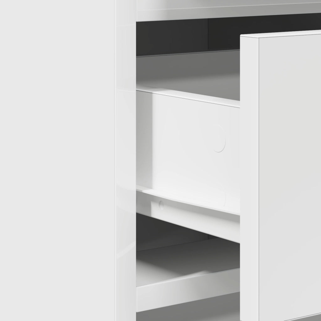 Mobile Bianco 40x41x75 cm Legno ingegnerizzato
