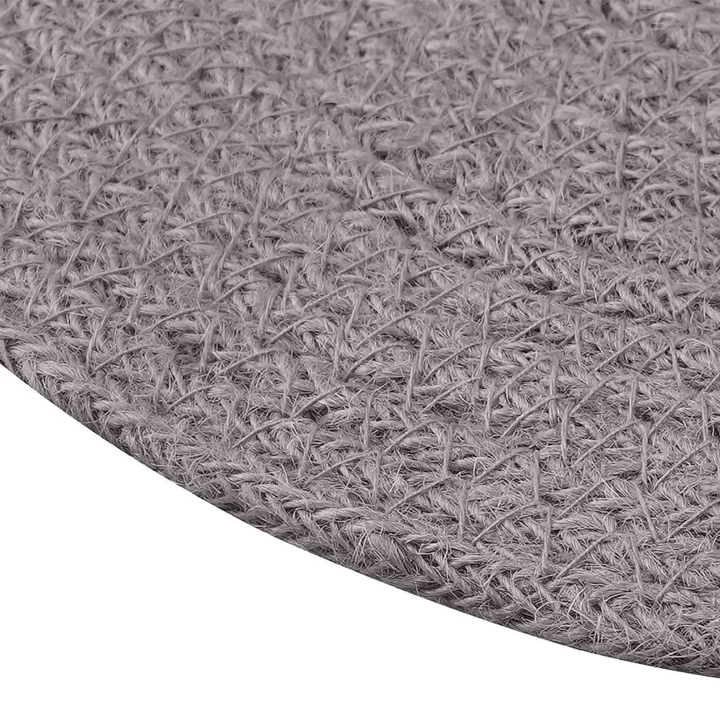 Sottobicchieri in juta 12 pcs Grigio Ø 30 cm 100% Juta Tossa 42012307