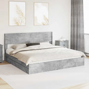 Struttura del letto con stoccaggio e testata 3 pcs 3414356