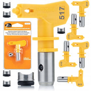 Ugello di Spruzzatura Modello 517 – Set 5 Pezzi | Larghezza 30 cm, Compatibile con Graco, Titan, Wagner
