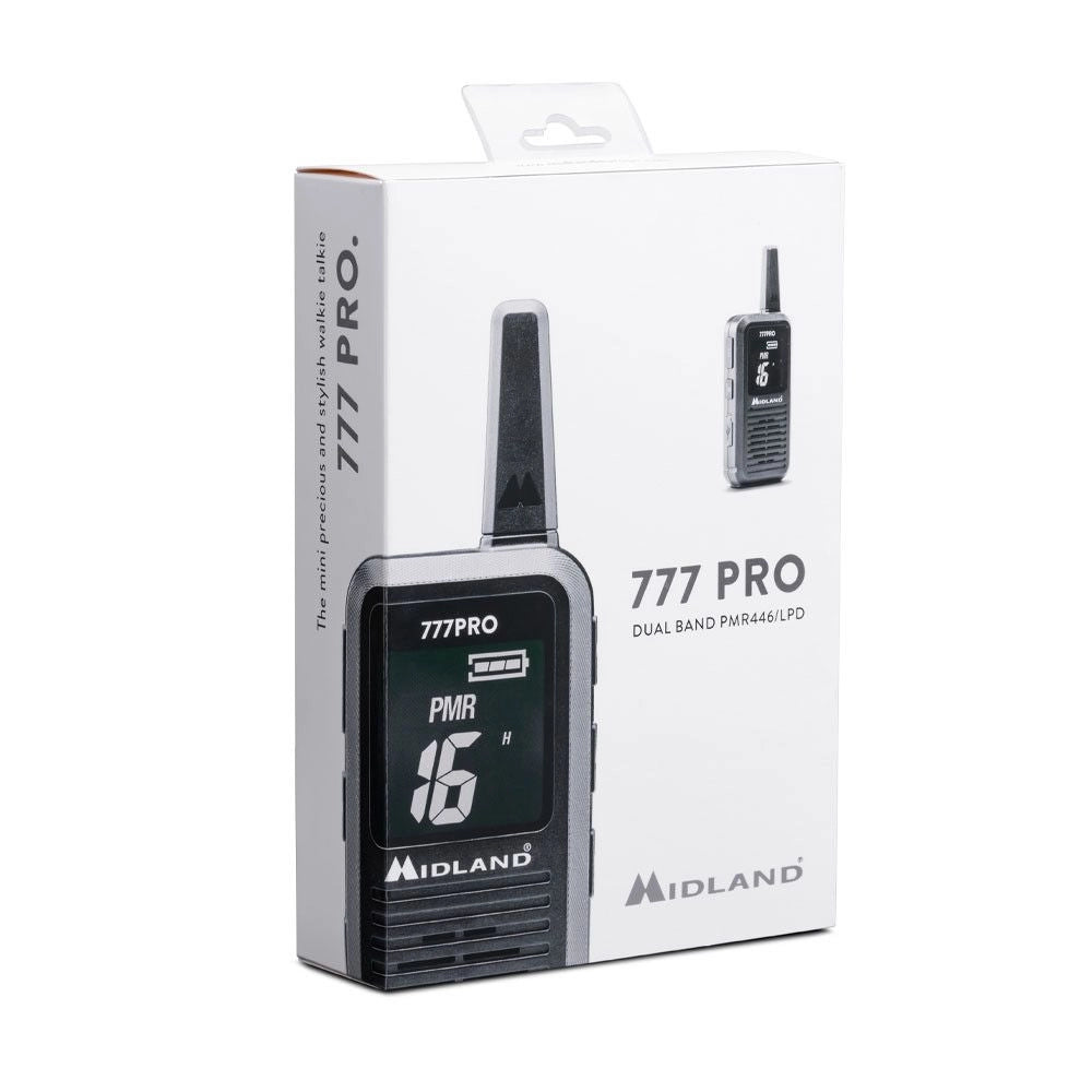 C1365 Radio ricetrasmittente Midland 777 PRO confezione 2 pezzi