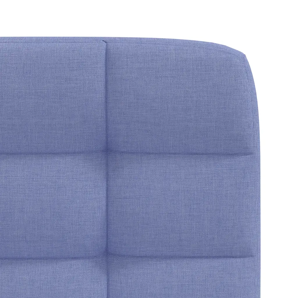 Sedie da Pranzo 2 pz Blu Jeans in Tessuto 4101101