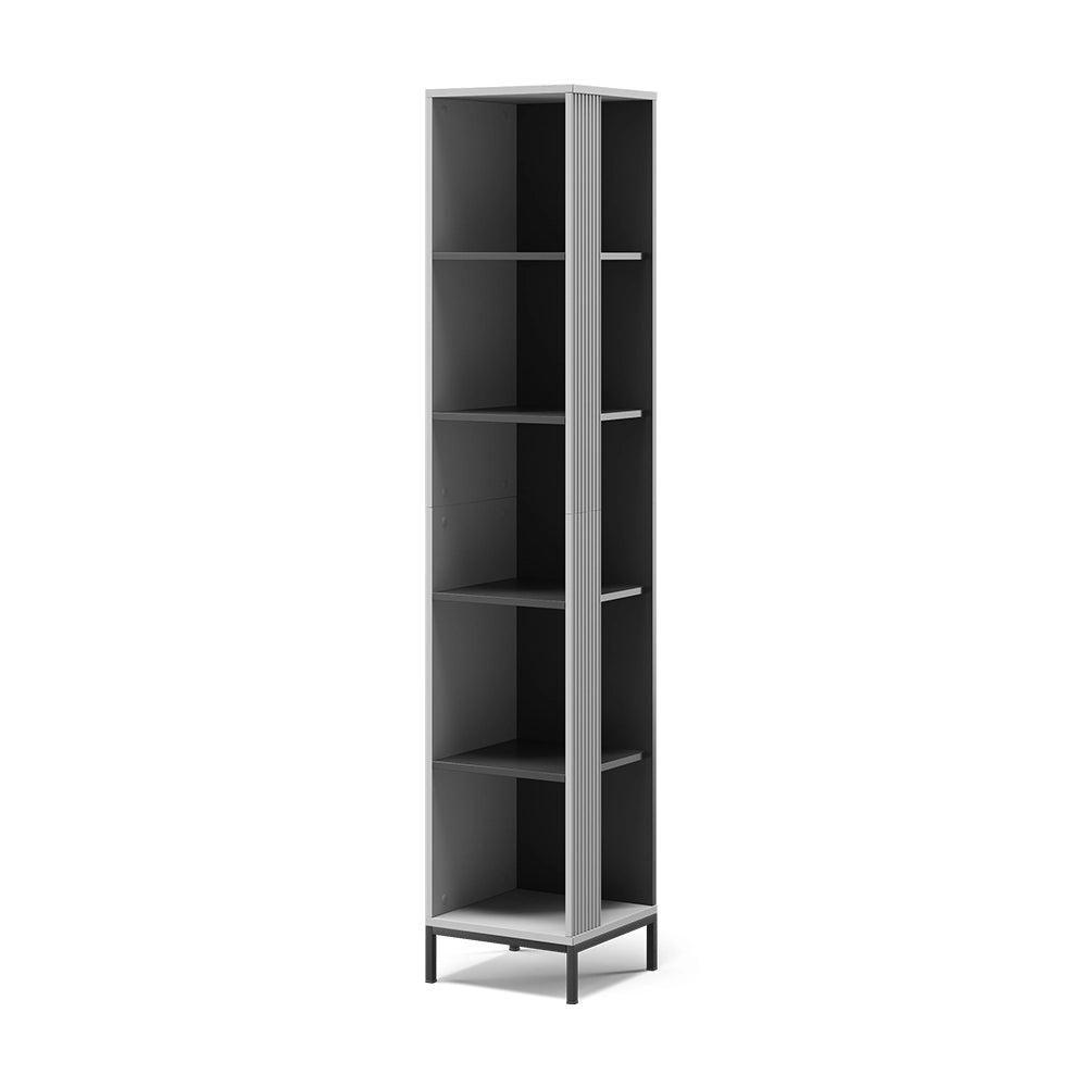 Vicco Libreria Grigio 36 x 188 cm può essere abbinato ad altri mobili Eliza
