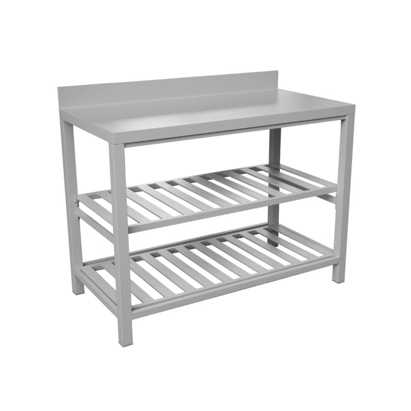 Modulo Cucina A Ripiani Aperti Da 120 X 60 Grigio Creta Moia