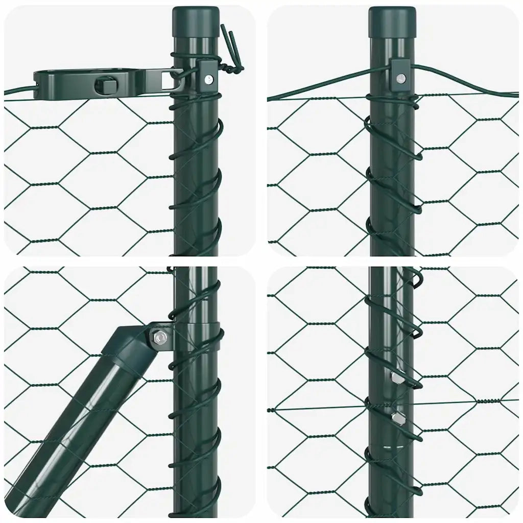 Palo della recinzione | Pannello per recinzione Verde