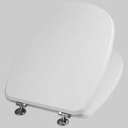 SEDILE MDF LACCATO L116 Bianco coprivaso copriwater SAVINIDUE