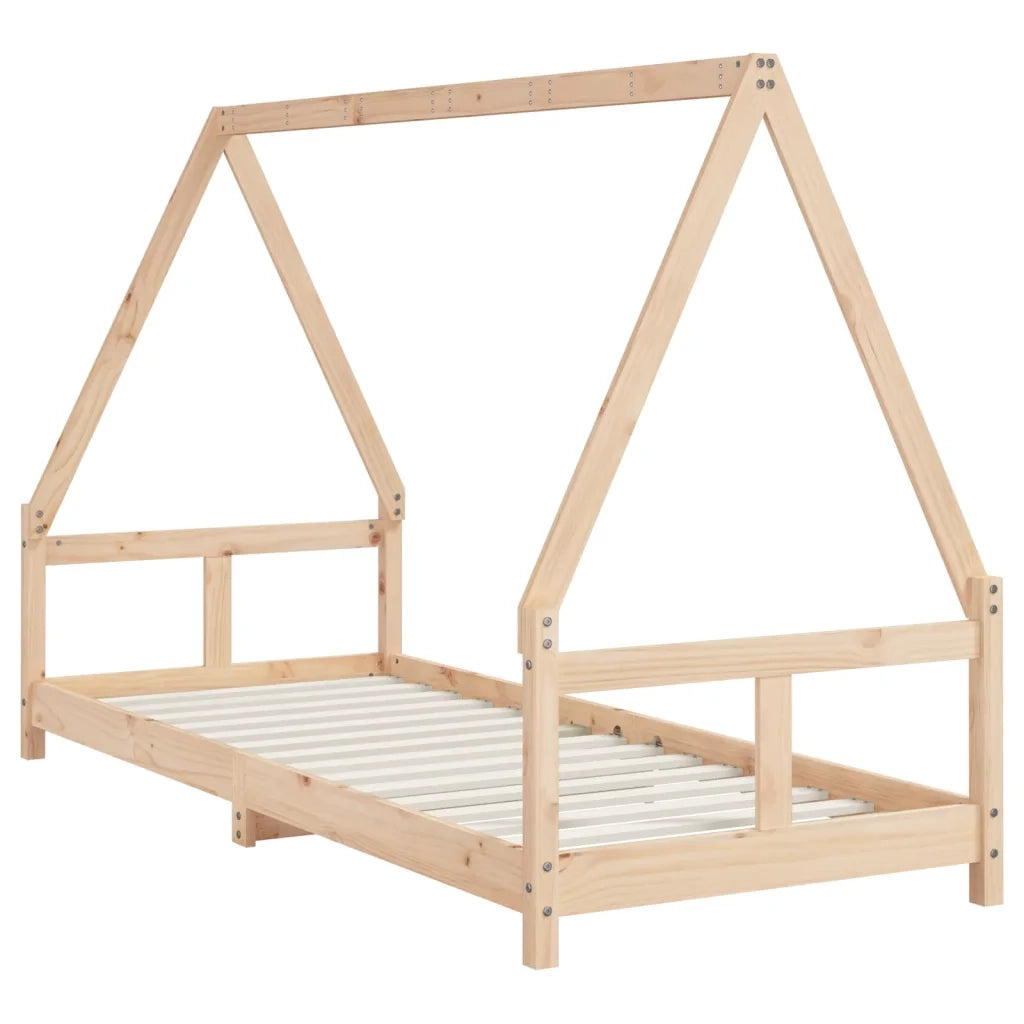 Giroletto per Bambini | Letto Infantile | Lettino 80x200 cm in Legno Massello di Pino