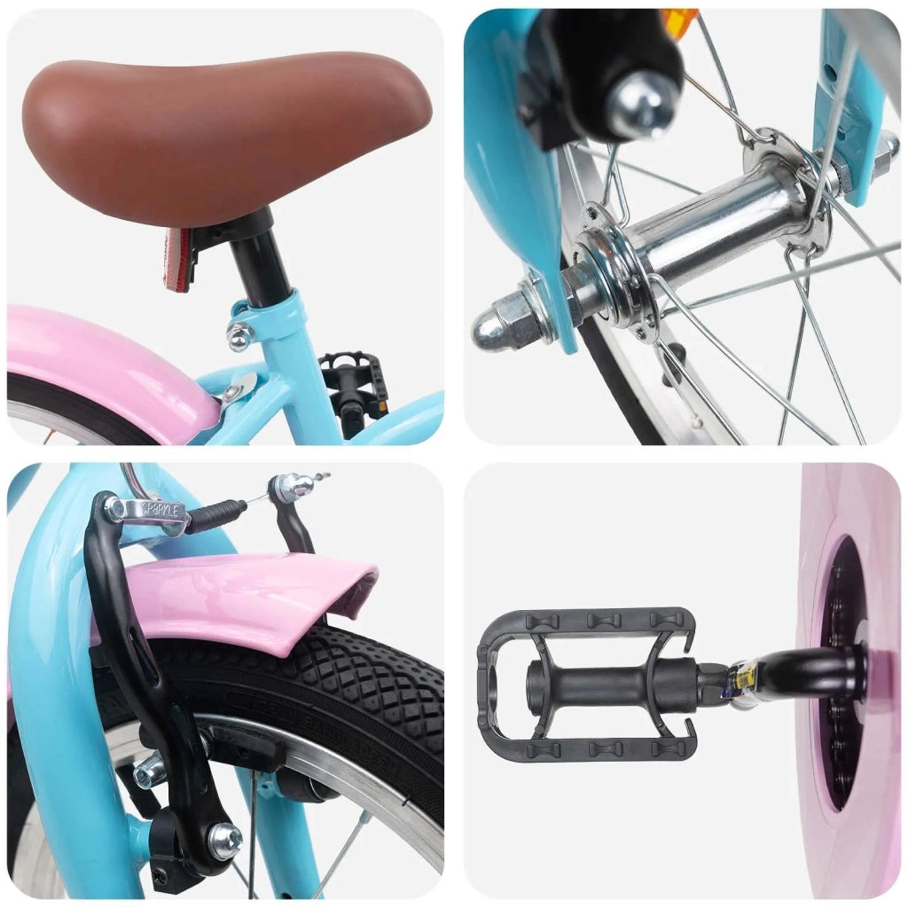 Bicicletta per Bambini 12 Pollici per bambini di 2-4 anni