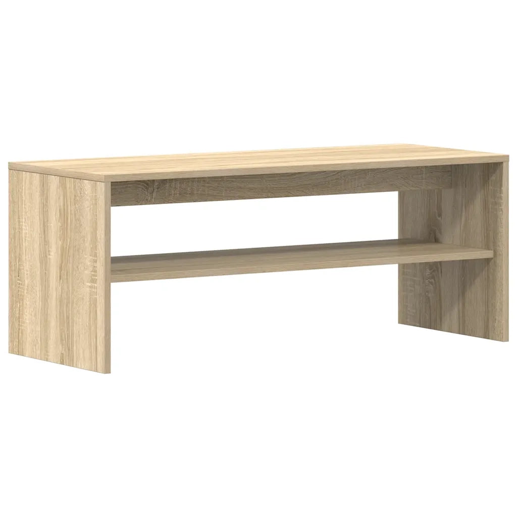 Mobile Porta TV Rovere Sonoma 100x40x40 cm in Legno Multistrato 859120