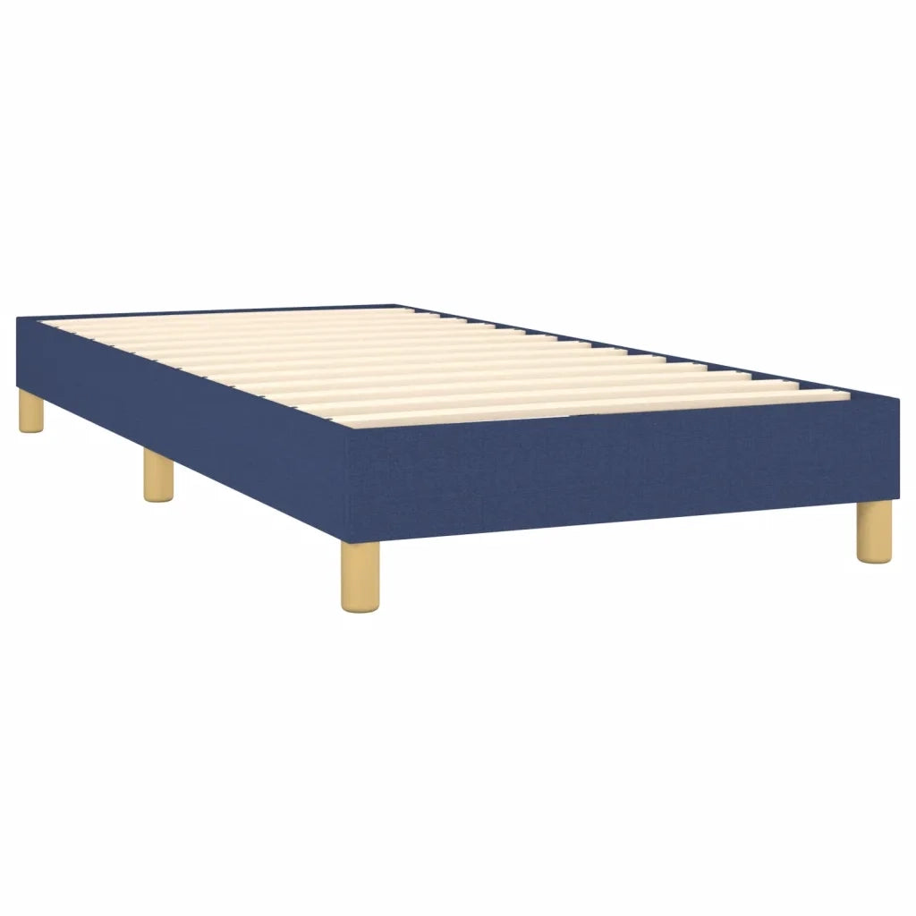 Giroletto a Molle con Materasso Blu 90x200 cm inTessuto 3130407