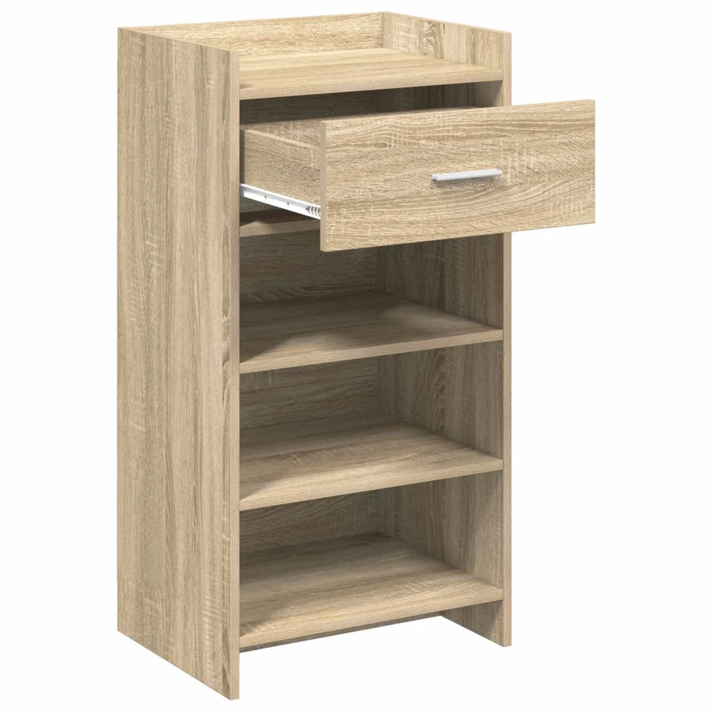 Mobile per scarpe con cassetto Rovere Sonoma 48 x 36 x 92 cm 8011349