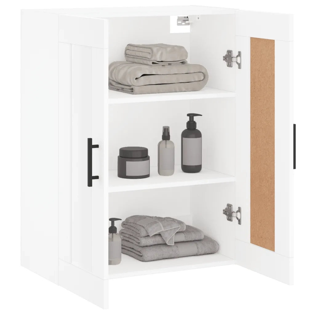 Mobile a Parete Bianco 69,5x34,90 cm in Legno Multistrato 830404