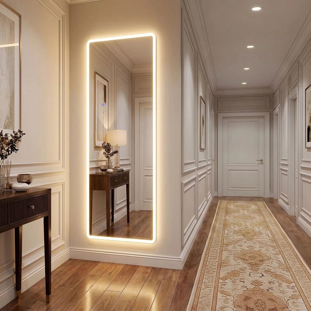 Specchio Led Classico 60x170cm White