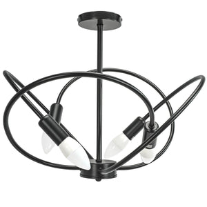 Lampada 4 Black APP1093-4C