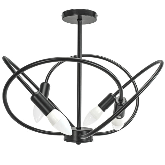 Lampada 4 Black APP1093-4C