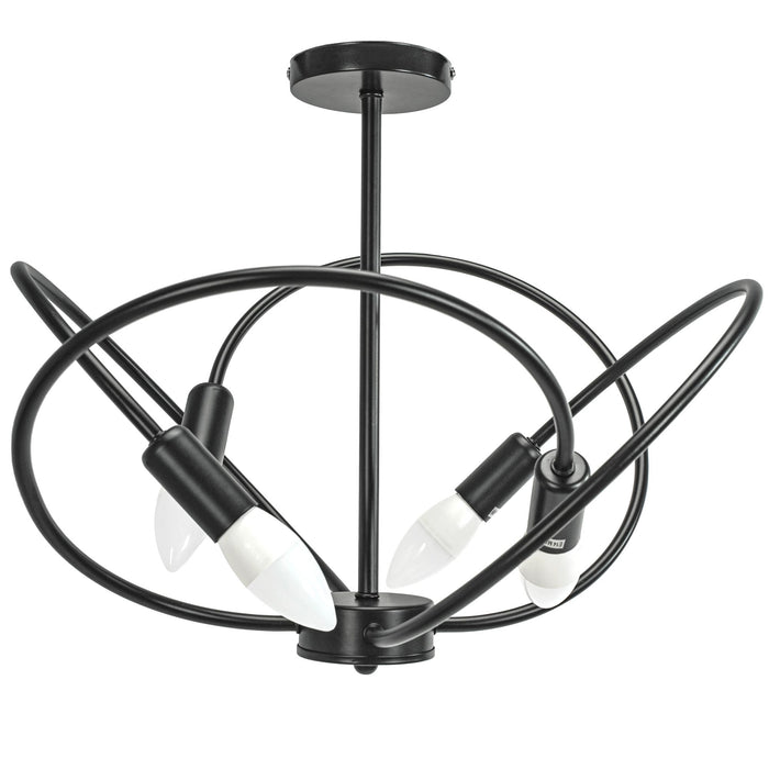Lampada 4 Black APP1093-4C