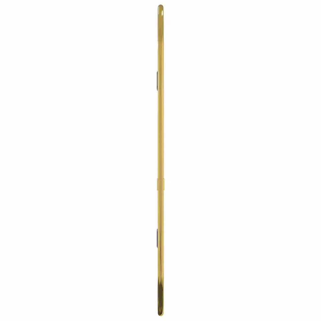 Specchio da Parete Dorato 40x15 cm Ovale 348195