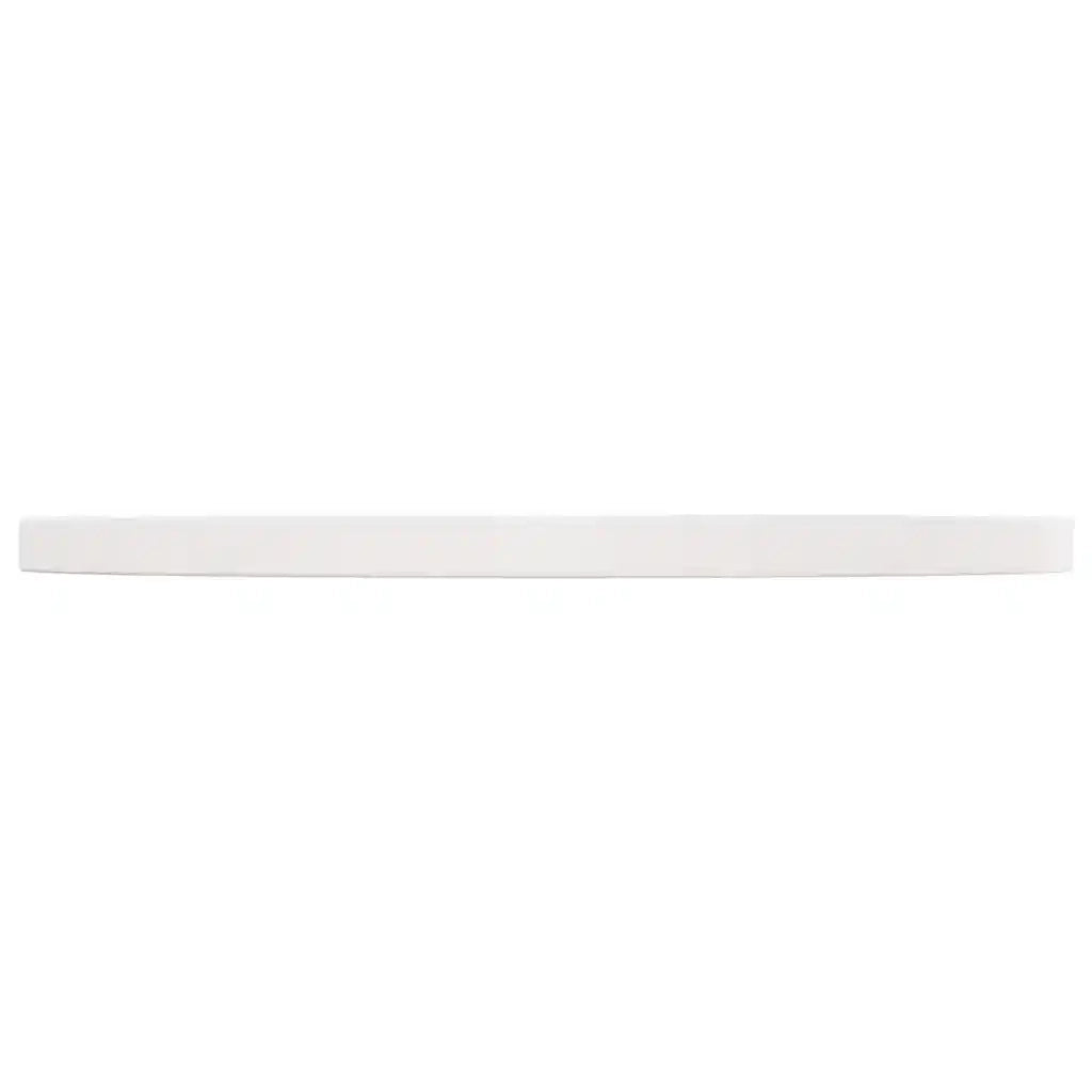 Piano Tavolo | Superficie Tavolo | Piano Scrivania Bianco ?60x2,5 cm in Legno Massello di Pino
